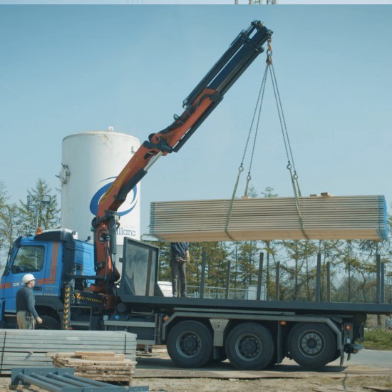 Containerwagen kabelsysteem